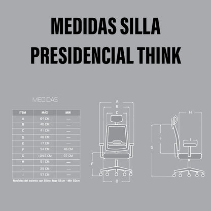 Silla presidencial think