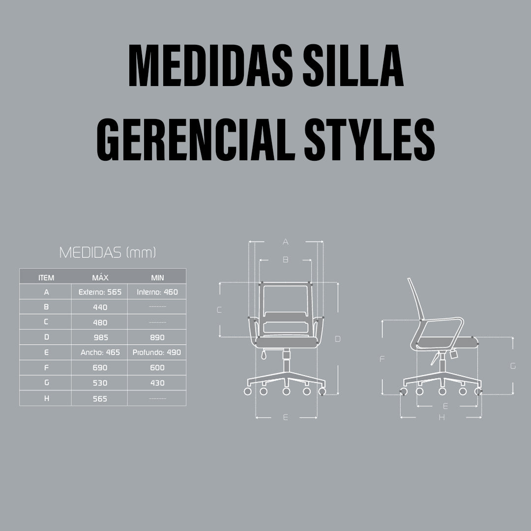 Silla gerencial styles